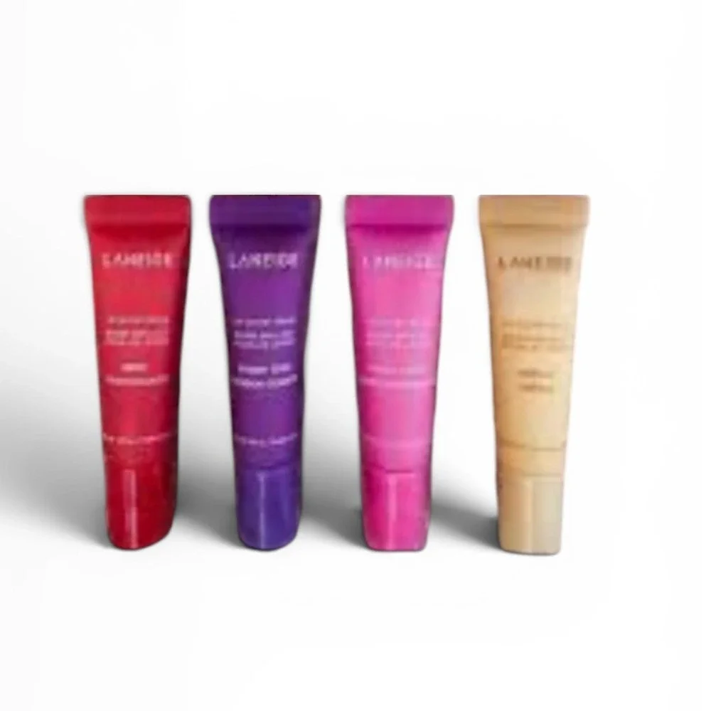 LANEIGE Mini Lip Glow Balm Set 4 Pieces Berry Gummy Bear Sweet Candy Vanilla NEW